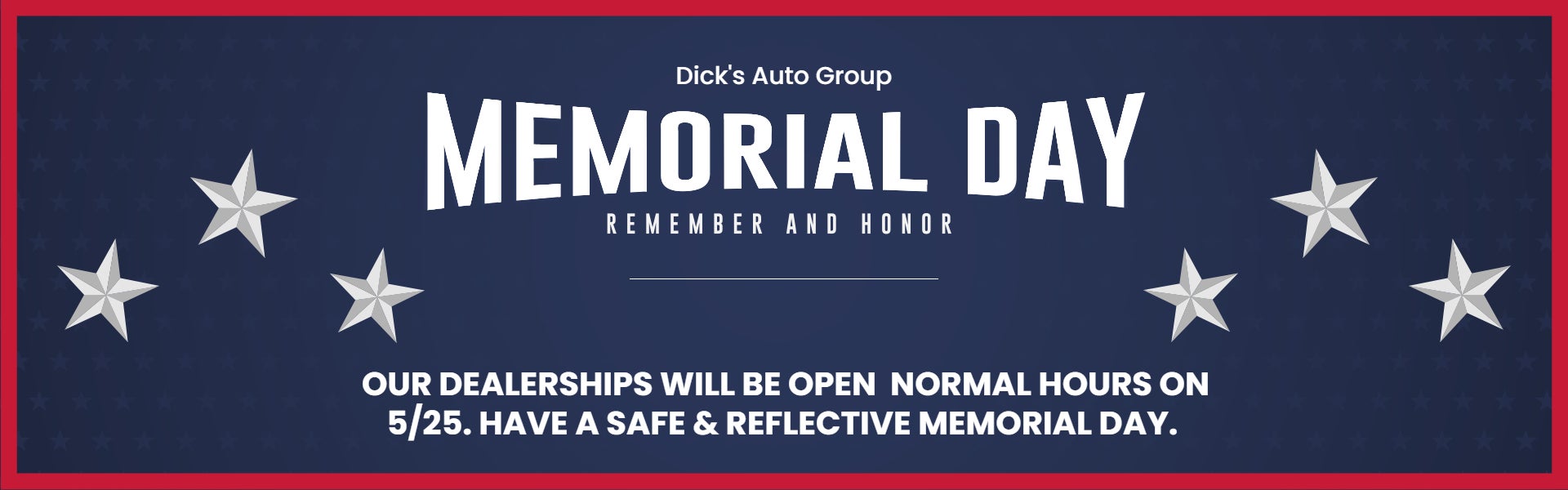Memorial Day 2026