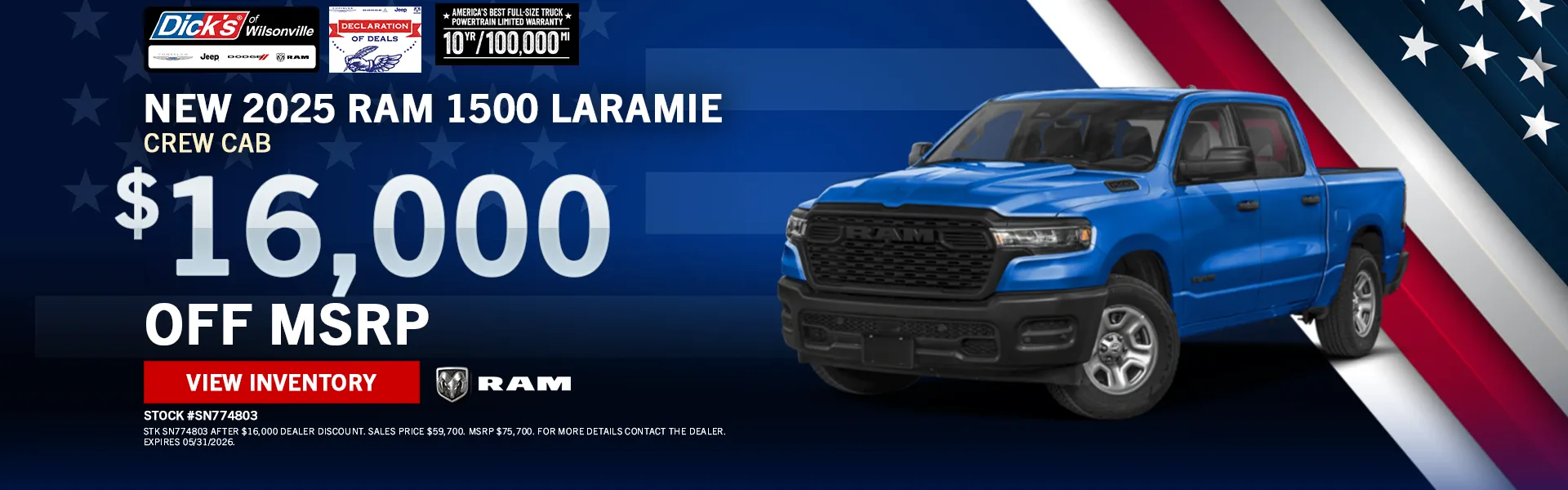 2025 RAM 1500 Special