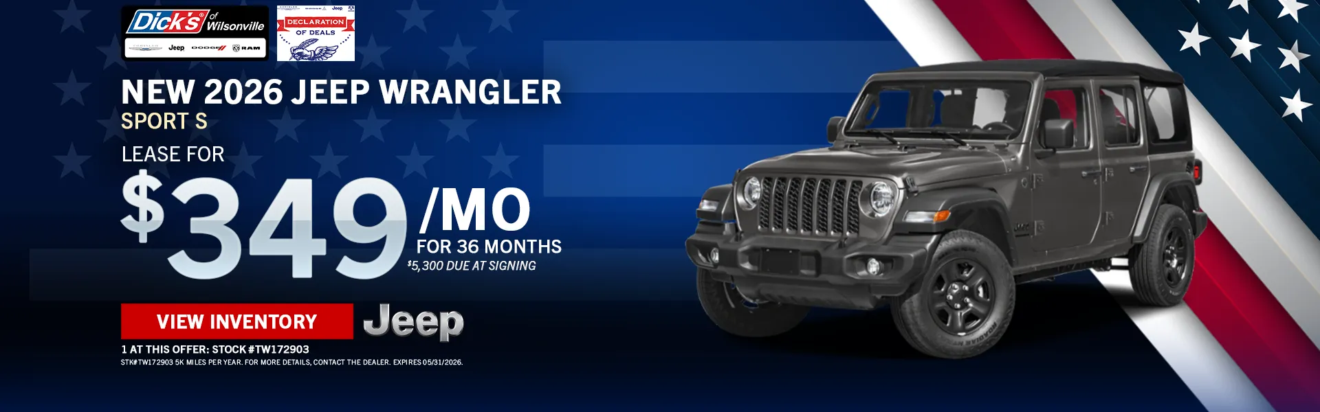 2026 Jeep Wrangler Special