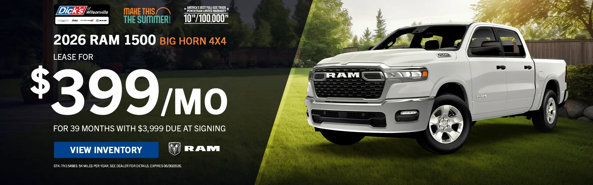 2026 RAM 1500 Special