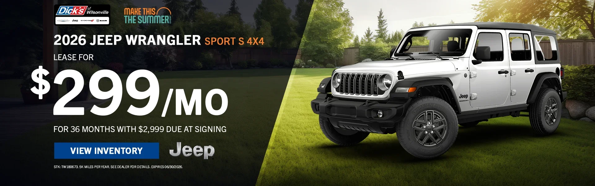 2026 Jeep Wrangler Special