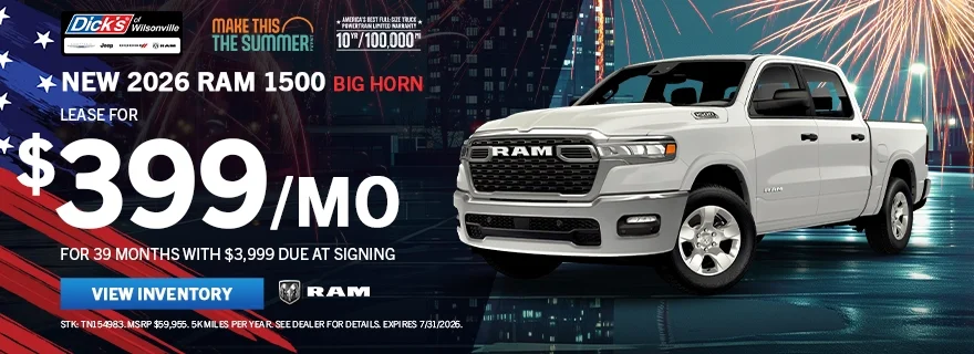 2026 RAM 1500